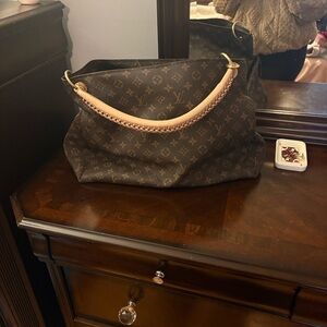 Elegant Designer Brown Hobo Bag